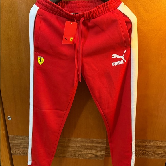 Ferrari Red Sweatpants - Picture 2 of 3
